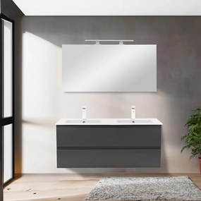 Dulap inferior Vario Forte 120 cu lavoar antracit-antracit