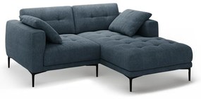 Colțar albastru închis (cu colț pe partea dreaptă/cu șezlong) Bemy – Micadoni