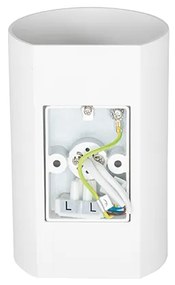 Aplică rotundă de design alb - Sabbir