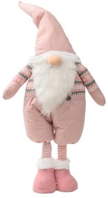 Pitic decorativ GNOME 90 cm, roz