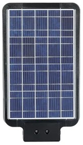 Lampă stradală solară LED cu senzor, 15 W, 7,4 V, 6000 K, IP65, 5400 mAh