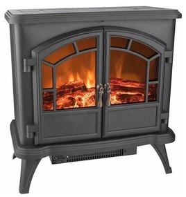 Șemineu LED electric cu încălzire LED/1800W/230V 54,3x52,6 cm Extol
