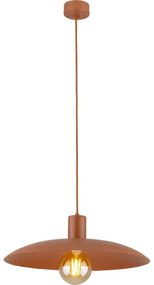 Lustră pe cablu ASTRA 1xE27/15W/230V d. 41 cm cărămidă