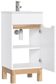 Masca cu Lavoar  Bora White 40 cm