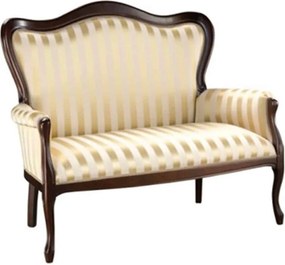 Canapea lemn masiv Weston, 124 × 74 × 107 cm