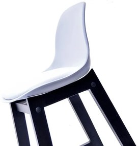 Scaun Evan (alb + negru). 1110660