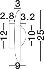 Aplica de perete LED decorativa CERIO