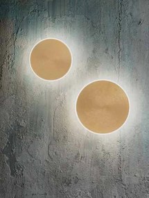 Aplica de perete cu lumina ambientala LED FORTUNA 30cm alb, negru sau auriu