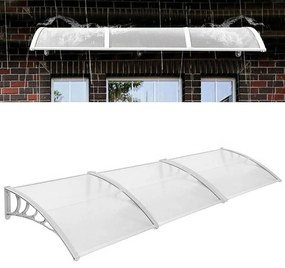 Marchiza copertina din policarbonat 300x90 cm-alb