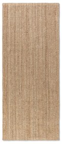 Covor tip traversă în culoare naturală din iută 80x200 cm Bouclé – Hanse Home