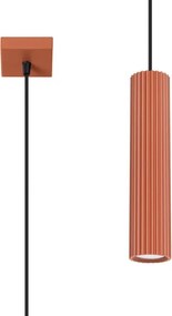 Brilagi - Lustră LED suspendată pe cablu CRESTO 1xGU10/10W/230V roșie