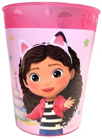Gabby&#039;s Dollhouse Friends set de pahare din plastic micro premium 4 buc 250 ml