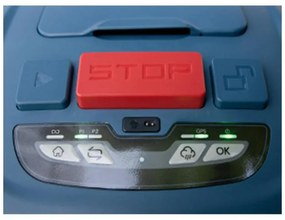 Robot de tuns gazon/iarba HOOKII Neomow S, Pentru până la 1000 m², 60 dB, Wi-Fi, 4G, Bluetooth, Autonomie pana la 120 min, Albastru