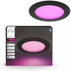 Philips - LED RGBW reglabil, corp de iluminat încastrat pentru baie Hue SLIM LED/12W/230V IP44