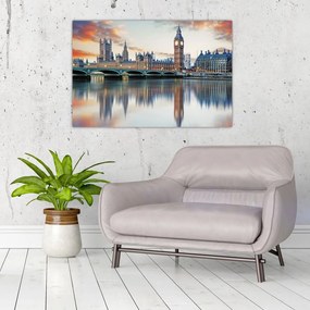 Tablou - Houses of Parliament din Londra (90x60 cm)
