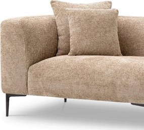 Canapea, Coltar modern design LUX Firenze, Lyssa sand