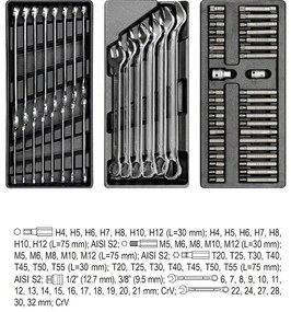 Dulap mobil pentru scule - 7 sertare