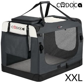 Deuba Geanta portabila pentru caini 92x64x64cm - antracit