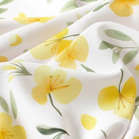 Goldea față de masă teflonată - flori primula de seară 120 x 180 cm