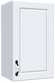 Corp superior 45 cu 1 usa Zebra MDF alb drept
