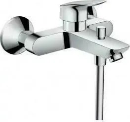 Baterie cada - dus Hansgrohe Logis monocomanda crom lucios