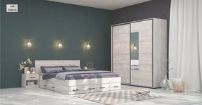 Dormitor GLOBAL3761 - stejar blanco