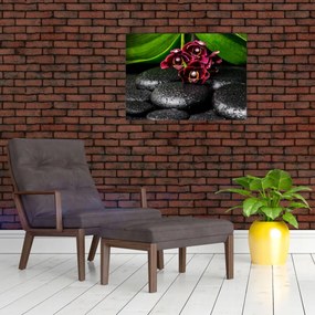 Tablou - Pietre de lavă (70x50 cm)