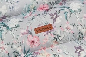 ShopJK SAC DE IARNĂ PENTRU CĂRUCIOR - LAVENDER GARDEN - 016541