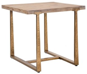 Masă de dining în culoare naturală 80x80 cm Ankara – Mauro Ferretti