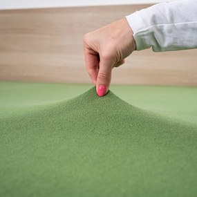 Cearșaf de pat 4Home frotir, verde măsline, 180 x 200 cm, 180 x 200 cm