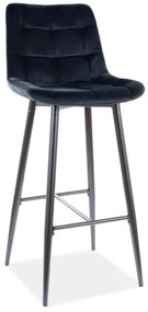 Scaun de sufragerie Charlie (Negru). 1050316