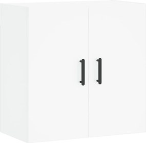 vidaXL Dulap de perete, alb, 60x31x60 cm, lemn compozit