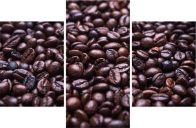 Tablou cu boabe de cafea (90x60 cm)