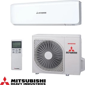 Resigilat: Aparat de aer conditionat inverter Mitsubishi Heavy Industries SRK50ZS-W + SRC50ZS-W, 18000 BTU, 36 m², A++, R-32, Alb