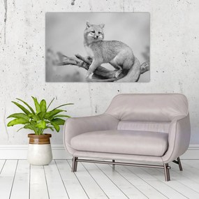 Tablou - Vulpe gri (90x60 cm)