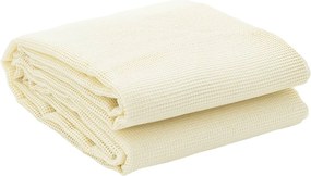 vidaXL Covor pentru cort, crem, 5x3 m