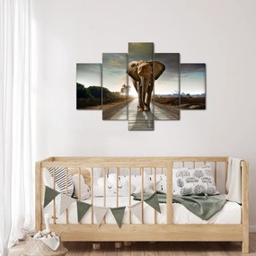 Tablou cu elefant (150x105 cm)