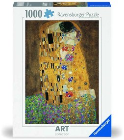 PUZZLE GUSTAV KLIMT SARUTUL 1000 PIESE DESIGN NOU - RAVENSBURGER (RVSPA00066)