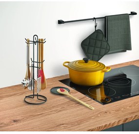 Suport pentru ustensile de bucătărie din oțel inoxidabil Lava – Metaltex