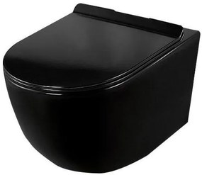 Vas Toaleta Calani Loyd Slim negru