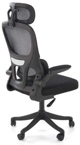 Scaun de birou Carlisle, negru
