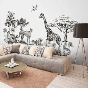 Autocolante decorative pentru perete Ambiance Savanna