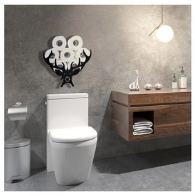 ShopJK SUPORT DECORATIV PENTRU HÂRTIE IGIENICĂ - CERB