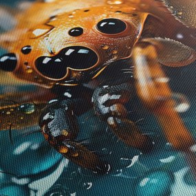 Tablou - Detaliu de păianjen (120x50 cm)