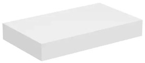 Blat pentru lavoar Ideal Standard Adapto fara decupaj alb lucios 85 cm