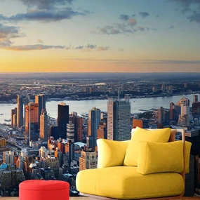 Fototapet panorama orașului New York