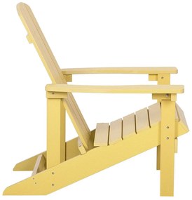 Scaun de grădină Adack (galben). 1011498