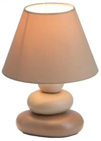 Lampă de masă Brilliant PAOLO 1xE14/40W/230V ceramică/bej