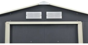 Juskys Casuta de gradina XXL 277×319×192 cm - antracit