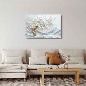 Tablou – Arborele vieții 3D elegant (90x60 cm)